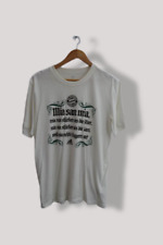 Vintage Adidas FC Bayern München Graphics men's white medium tees| SKU 2831