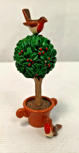Hantel pewter potted tree with - hantel,