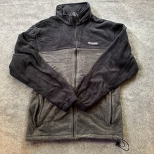 Columbia Steens Mountain Full Zip Fleece Jacket Size Large Warm Outdoor Hiking