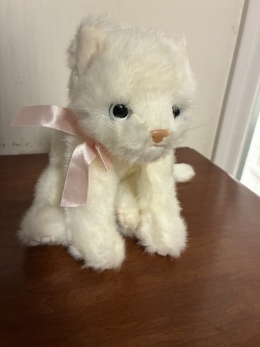 Classic cat crystal - crystal, white