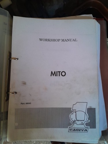 Cagiva mito motorcycle manual - mito,