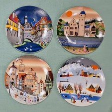 Poole Pottery SET OF 4 Vintage