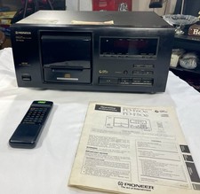 Pioneer PD-F606 25-Disc CD Changer Player With Remote & Manual Vintage Retro
