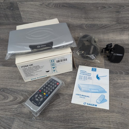 Sagem itd64 freeview set top - itd64,