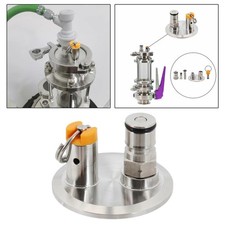 Clamp end cap - prv, gas