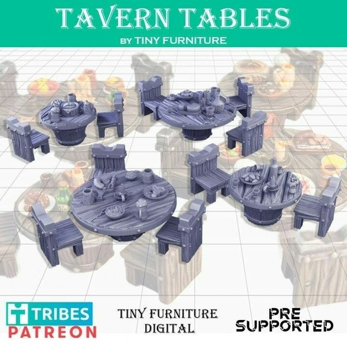 Tavern round tables food - tavern,