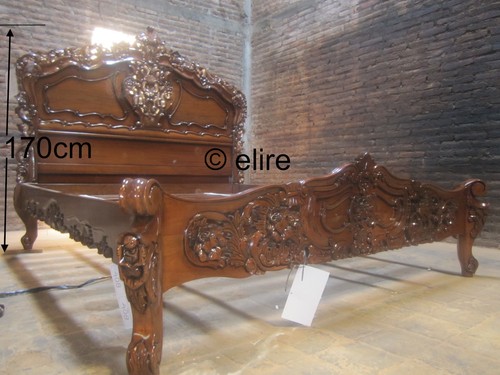 Bespoke super king mahogany - king, 6'