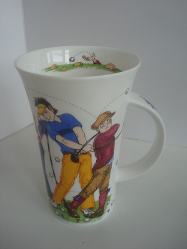 Dunoon large bone - bone, mug