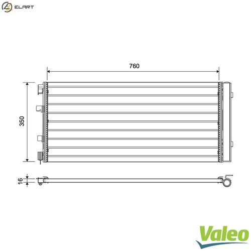Condenser air conditioning - condenser,