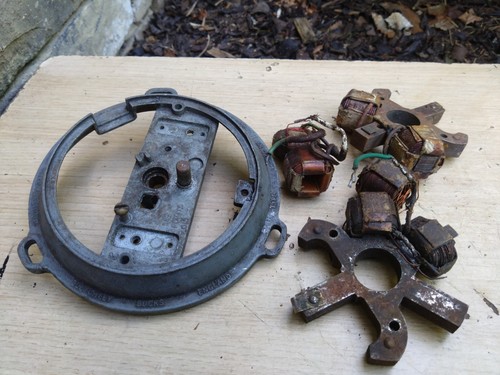 Bsa bantam stator plate - d7,