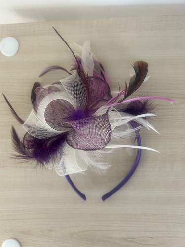 Purple ivory feather - purple,