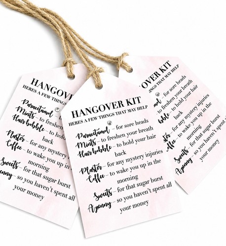 Personalised gift tags hen - gift,