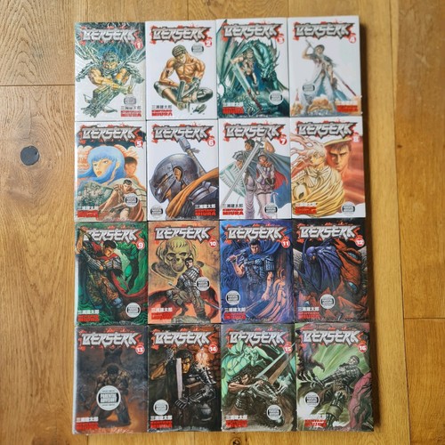 Berserk manga series volumes - series,