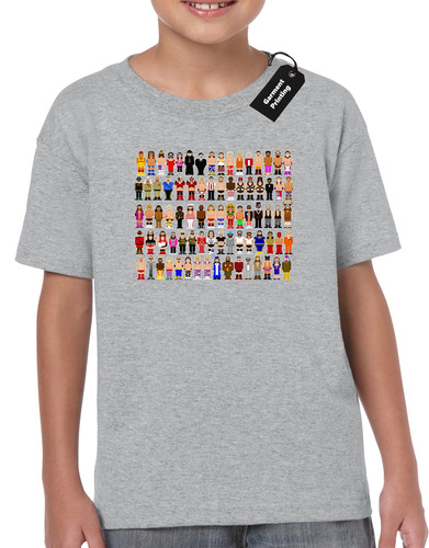 Retro wrestler kids shirt - kids, t