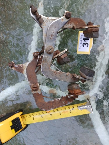 Vintage large steel caliper - steel,
