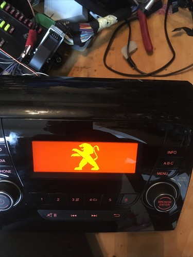 Peugot boxer car radio - car,