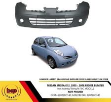 FITS NISSAN MICRA 2005 - 2008 FRONT BUMPER 	Not Acenta OR Tekna OR N-Tec Models