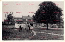 Village Pump Stokesby Postcard