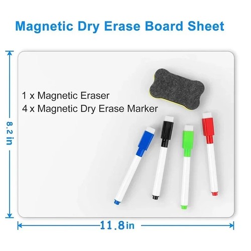 Magnetic whiteboard fridge - a4,