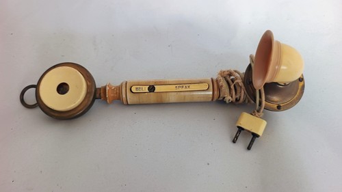 Antique telephone handset
