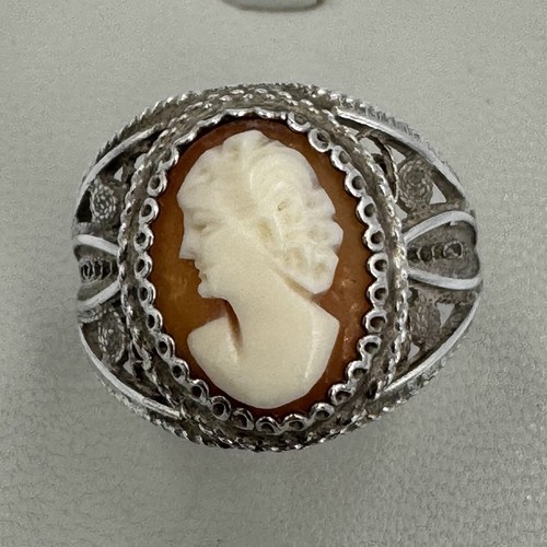 Vintage 800 silver cameo - 800,