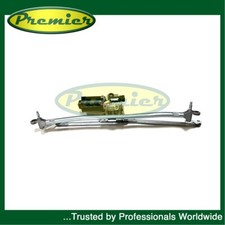 Premier Front Left Right Front Windscreen Wiper Motor + Linkage Fits Fiat Doblo