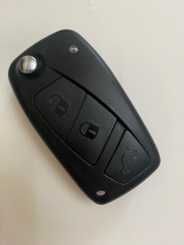 Black button remote - black, key