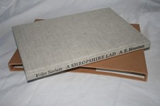 A Shropshire Lad: A E Housman: Folio Society: 1986 First Edition: Mint