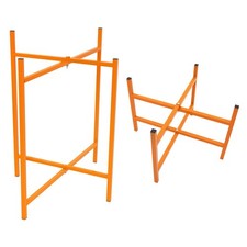 Mortar Spot Board Stand 500mm 750mm High Folding Steel Bricklayer Plastering