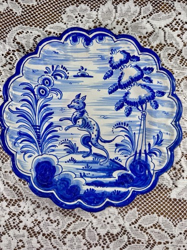 Vintage spanish talavera blue - vintage,