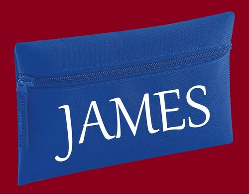 Pencil case personalised - pencil, back