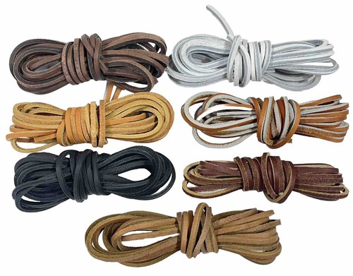 Leather laces x 72 - leather,