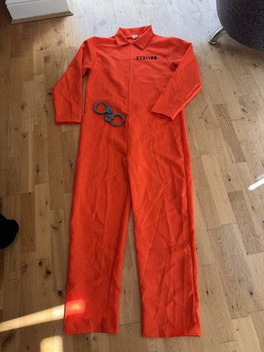 Men size prisoner orange - m,