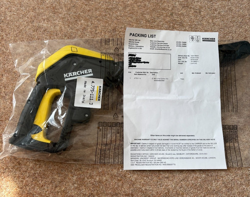 Karcher full control power gun - control,