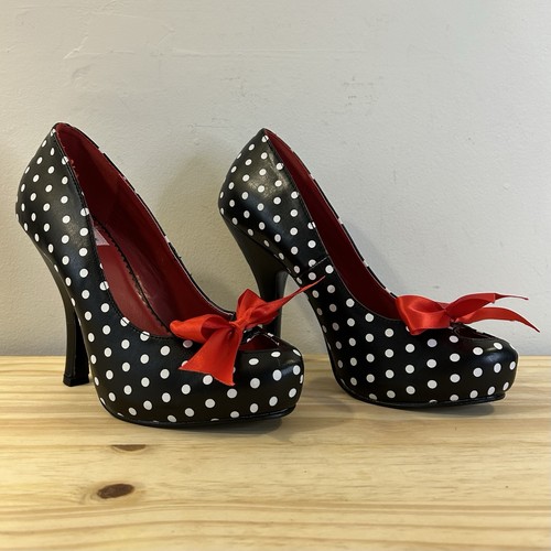 Pleaser pin couture polka - pin, up