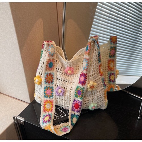 Boho women shoulder - bag, large