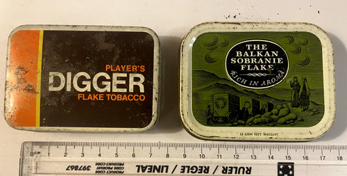 Vintage tobacc tins - vintage,