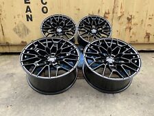 19" 827M Style Alloy Wheels Black fits BMW 3 4 5 Series E90 F30 F10 F11 5x120