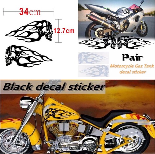 Black motorcycle skull - motorcycle,