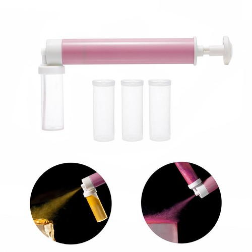 Pink manual airbrush - manual, cake
