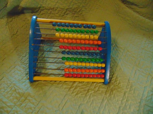 Playskool abacus good used - good,