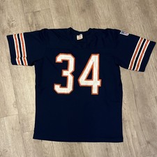 Rawlings Chicago Bears Jersey - Walter Payton 34 - Large 42-44 - Vintage 1980’s
