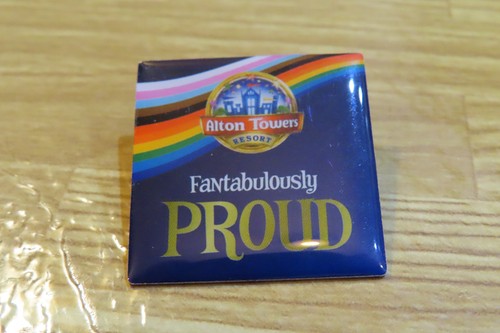 Alton towers pride - towers, pin
