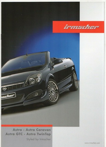 Opel astra irmscher - opel,