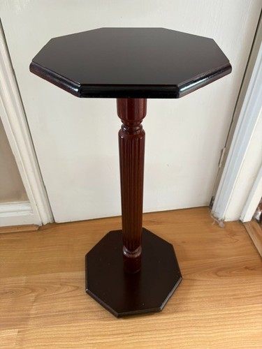 Vintage wooden plant stand - plant,