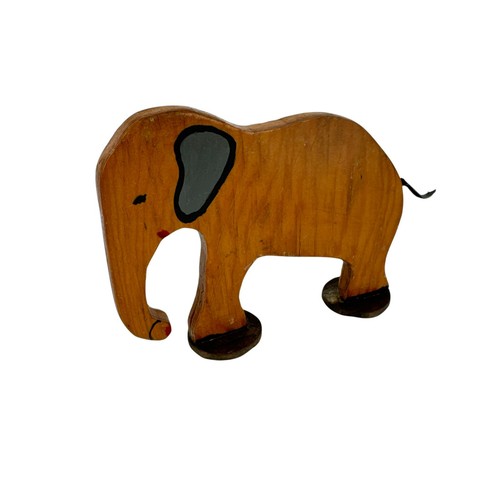 Vintage homemade wooden toy - vintage,
