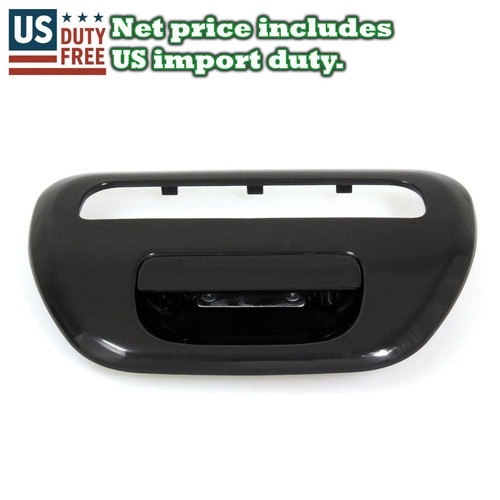 Black tailgate handle cover - handle,
