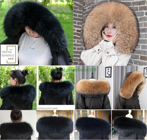 Real fur collar - fur,