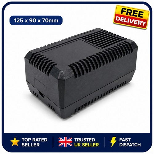 Black vented plastic - vented,