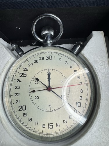 Vintage soviet stopwatch - vintage,